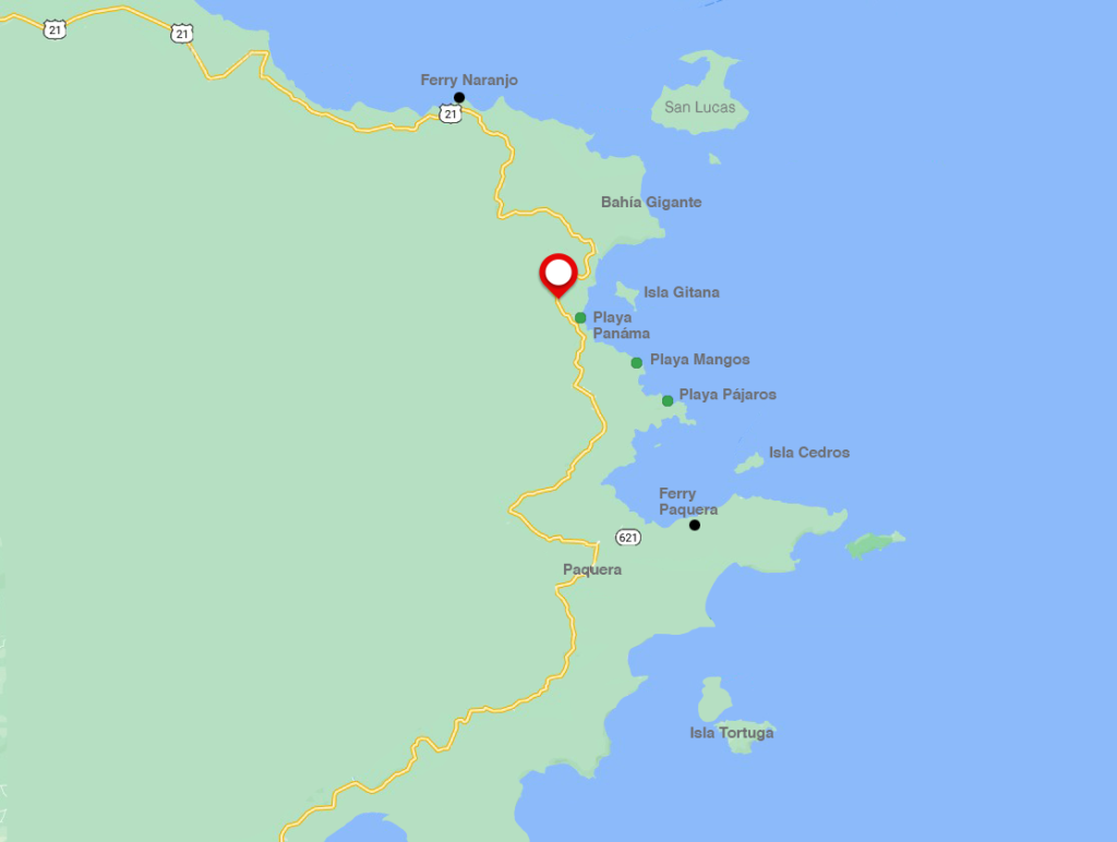 Bahía Gigante Location