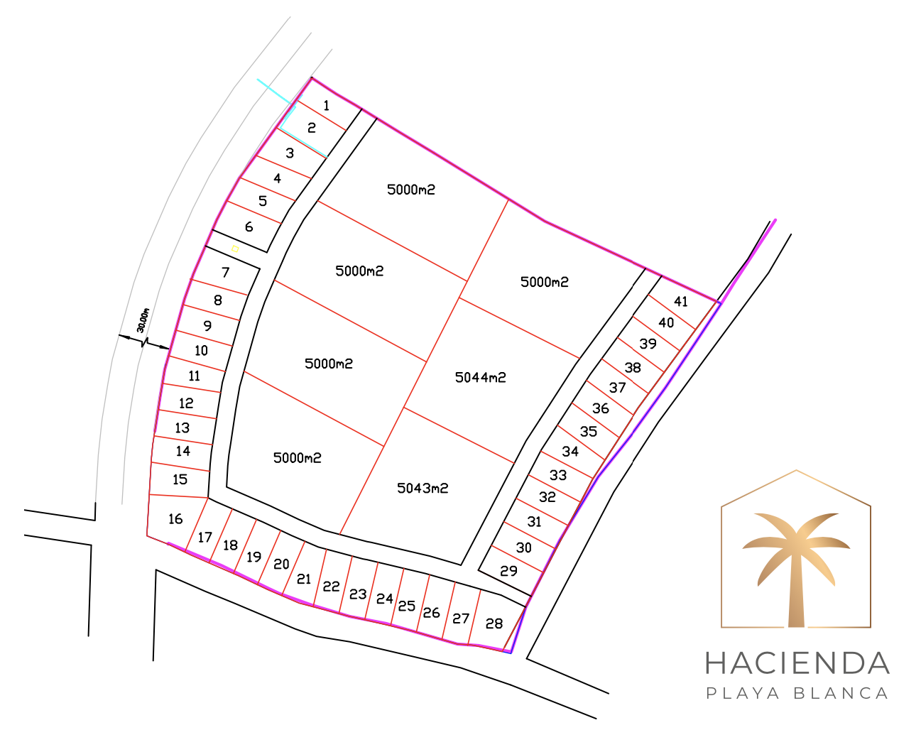 Master Plan Hacienda Playa Blanca