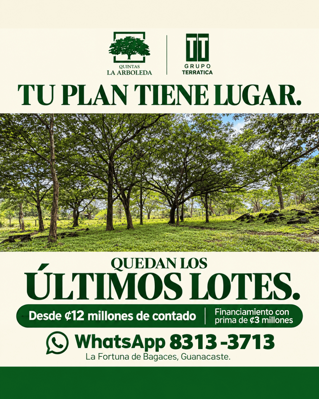 Quintas La Arboleda, La Fortuna Bagaces Guanacaste