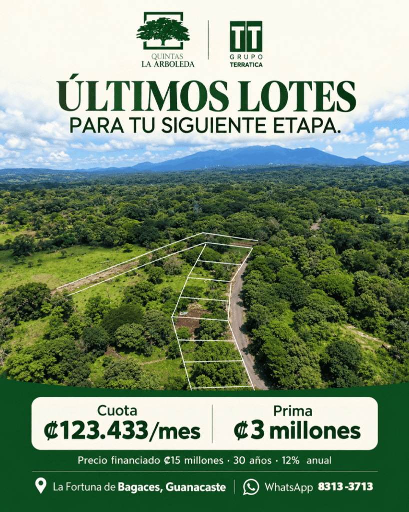 Quintas La Arboleda, La Fortuna Bagaces Guanacaste